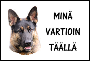 Sign, German Shepherd 