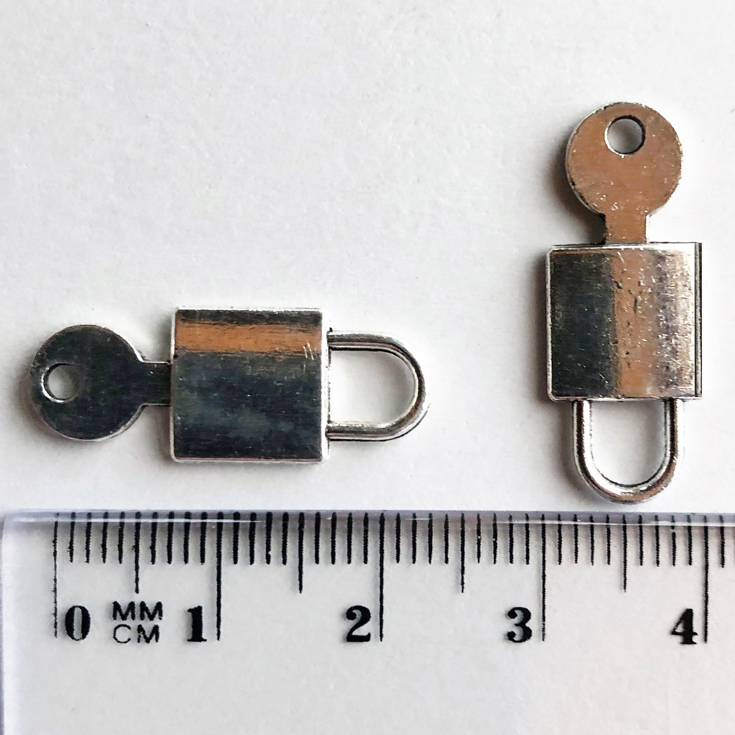 Padlock and key 